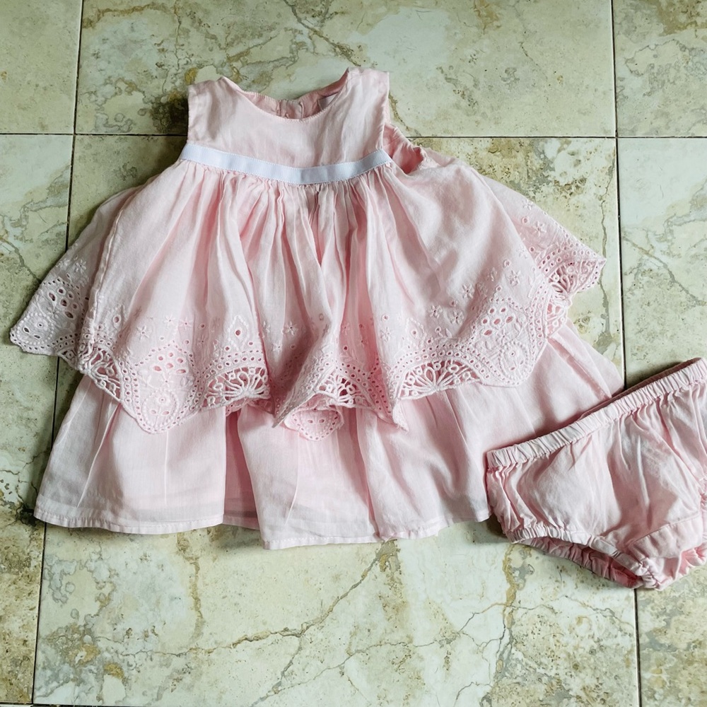 0-3 Month Easter Dress